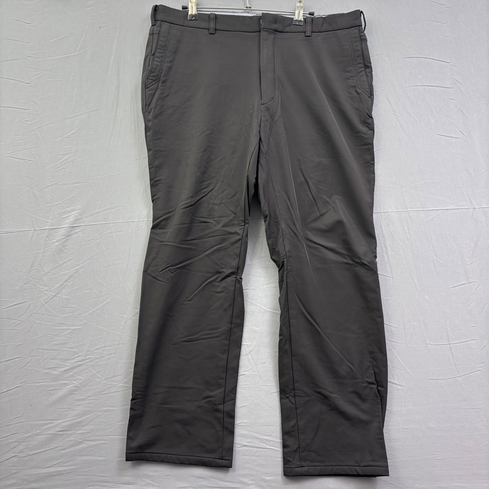 Louis Castel Mens Technical Golf‎ Pants Brown Sz 94 36x27.5 Performance Trousers